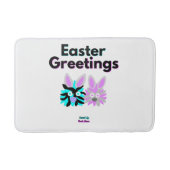 Bunny Fuzzies Medium Badmat (Voorkant)