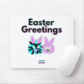 Bunny Fuzzies Muismat (Met muis)