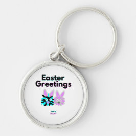 Bunny Fuzzies Premium Ronde Sleutelhanger