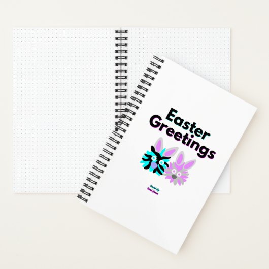 Bunny Fuzzies Spiral Notitieboek (14 cm x 21,6 cm) (Binnen)