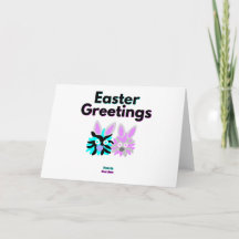 Bunny Fuzzies Standaard Horizontale Wenskaart