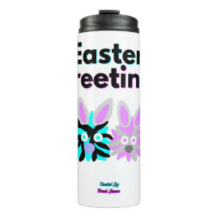 Bunny Fuzzies Thermische Tumbler Thermosbeker