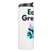 Bunny Fuzzies Thermische Tumbler Thermosbeker (Gedraaid links)