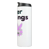 Bunny Fuzzies Thermische Tumbler Thermosbeker (Geroteerd rechts)