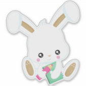 Bunny gaat naar school, stort Bunny, Boeken, Potlo Sticker (Voorkant)