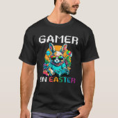 Bunny Game Controller Easter Day Gamer Easter  For T-shirt (Voorkant)