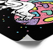 Bunny Gamer Easter Gaming Game Controller Egg Hunt Poster (Hoek)