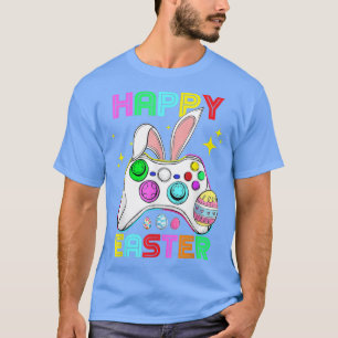Bunny Gaming Controller Video Game Lover Gamer Eas T-shirt