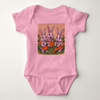 Bunny Garden Adventure | Bodysuits voor kinderen
