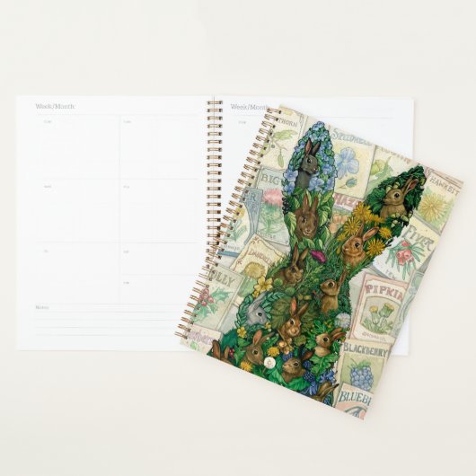 Bunny Garden Planner (Display)
