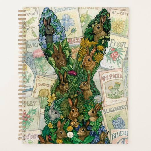Bunny Garden Planner (Voorkant)