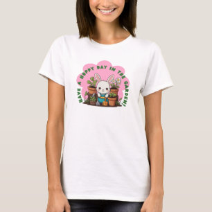 Bunny Gardening, heb een hoppige dag in de tuin T-shirt