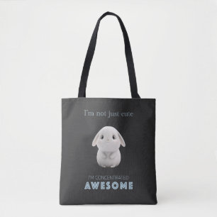 Bunny geconcentreerd Geweldige Schattig Schattig G Tote Bag