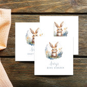 Bunny Gender Neutraal Baby shower Servet