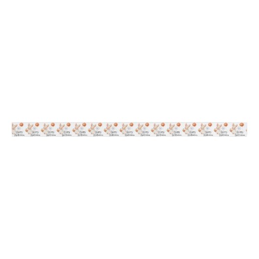 Bunny Ghost Halloween Grosgrain Lint (Voorkant)