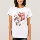 Bunny Gift Fumble T-shirt (Voorkant)