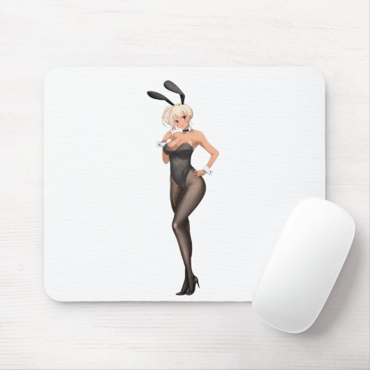 Bunny Girl Anime Muismat (Met muis)