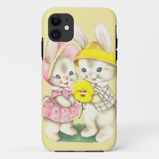 Bunny Girl + Boy Case-Mate iPhone Case (Achterkant)