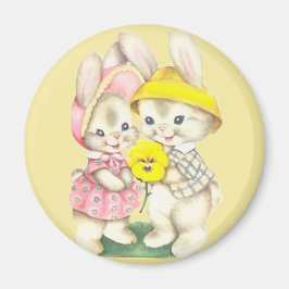 Bunny Girl + Boy Magneet