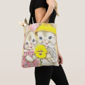 Bunny Girl + Boy Tote Bag (Dichtbij)
