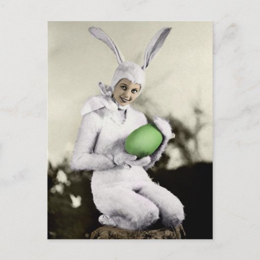  Bunny Girl Briefkaart (Voorkant)
