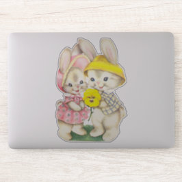 Bunny Girl en Boy Sticker