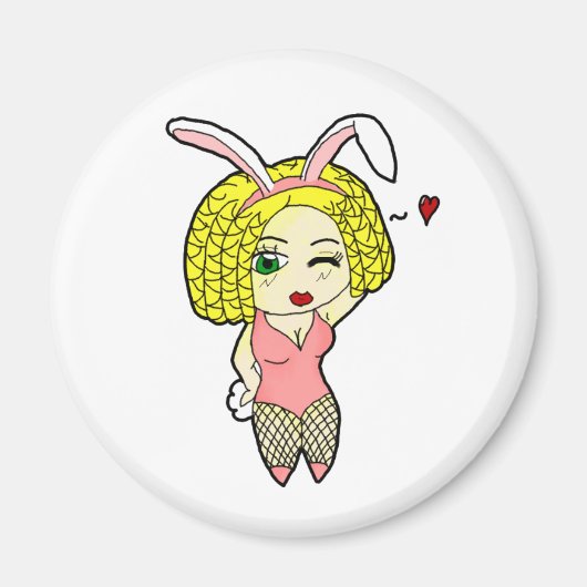 Bunny Girl Magneet (Voorkant)