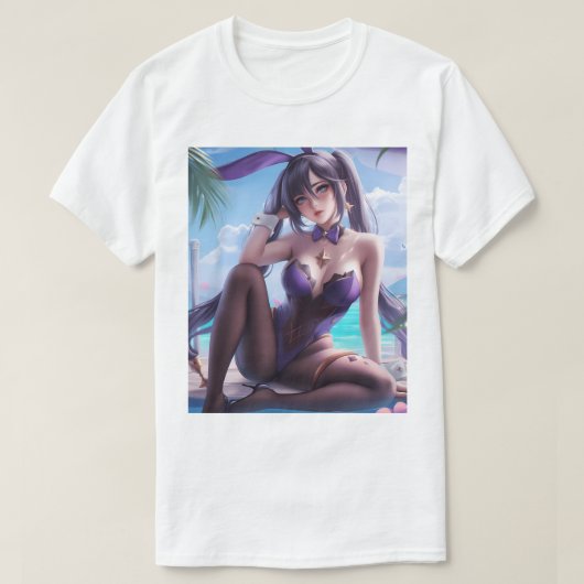 Bunny Girl Mona 44 T-shirt (Design voorkant)