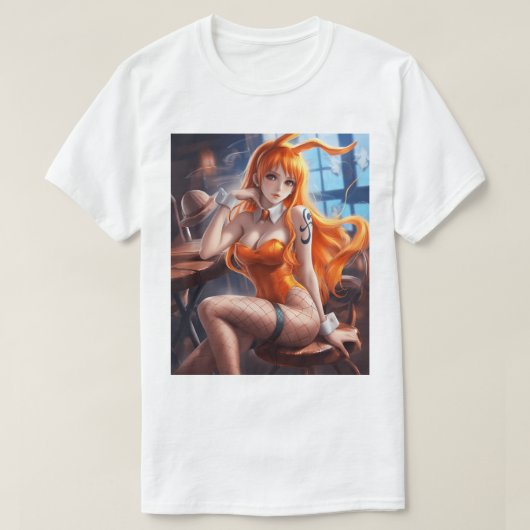 Bunny Girl Nami V2 15 T-shirt (Design voorkant)