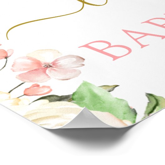 Bunny Girl welkomstteken Poster (Hoek)