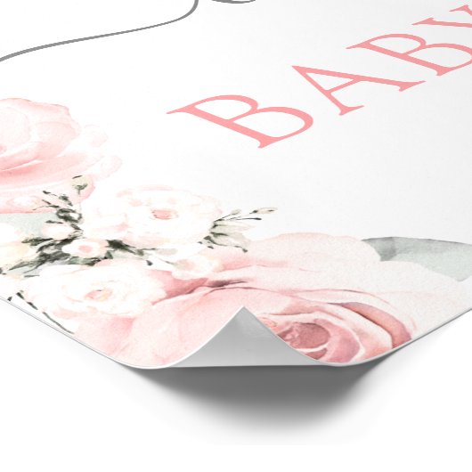 Bunny Girl welkomstteken Poster (Hoek)