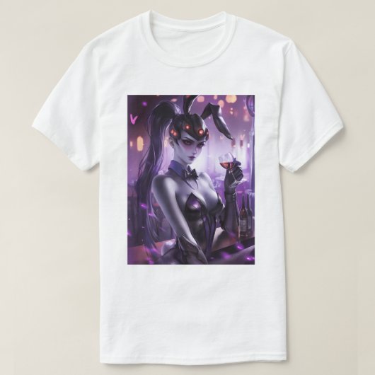 Bunny Girl Widowmaker 115 T-shirt (Design voorkant)