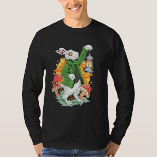Bunny Gnome Hug Paaseieren Happy Paasdag T-shirt