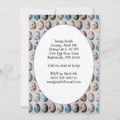 Bunny Gnome Mand van Eieren Paasdiner Kaart (Achterkant)