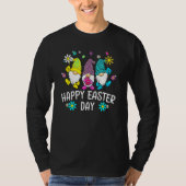 Bunny Gnome Squad Rabbit Eggs Hunting Happy Easter T-shirt (Voorkant)