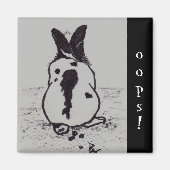 Bunny Go Oops akoestische magneet (Voorkant)