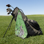 Bunny Golfhanddoek (Groen)