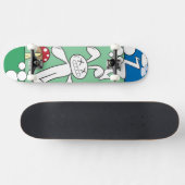 Bunny Graffiti Skateboard (Horizontaal)