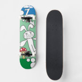 Bunny Graffiti Skateboard (Voorkant)