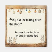 Bunny grappige grap magneet (Voorkant)