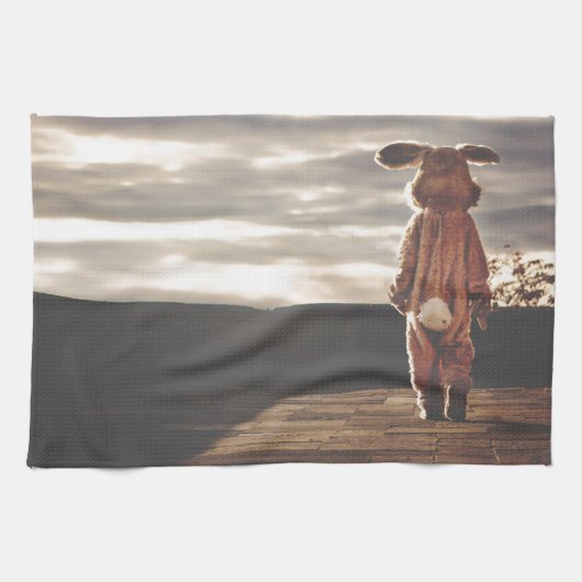 bunny grunge theedoek (Horizontaal)
