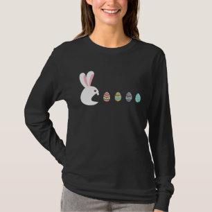 Bunny Happy Easter Day Egg Video Game Gam T-shirt