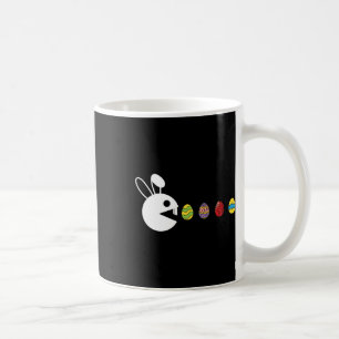 Bunny Happy Easter Egg Hunting Video-game Gamer Koffiemok