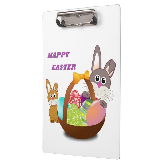 BUNNY "HAPPY EASTER" KLEMBORD (Links)