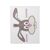 BUNNY "HAPPY EASTER" NOTITIEBLOK (Linkerzijde)