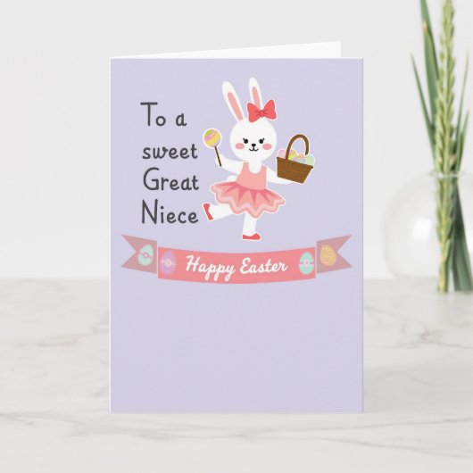Bunny Happy Easter Season Card Kaart (Voorkant)
