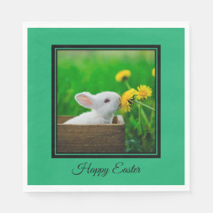 Bunny Happy Paaster Napkins Servet