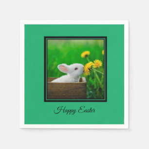 Bunny Happy Paaster Napkins Servet