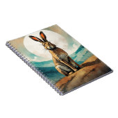 Bunny Hare onder een volle maan | Notitieboek (Rechterzijde)