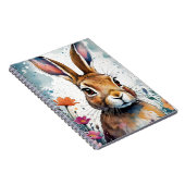 Bunny Hare tussen de bloemen | Notitieboek (Rechterzijde)